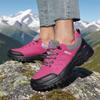 Sports Shoes Women Platform Sneakers Lightweight Luxury Waterproof Platform Trekking Shoes Outdoor Hiking Non-Slip Casual Shoes