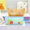 Capybara Korean Style Cute High Quality Large Capacity PU Pencil Case & Stationery Pouch for Elementary School Students and Kids