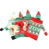 Christmas Wine Bottle Knitted Ugly Sweater Covers Set,thanksgiving Halloween Christmas Gift"