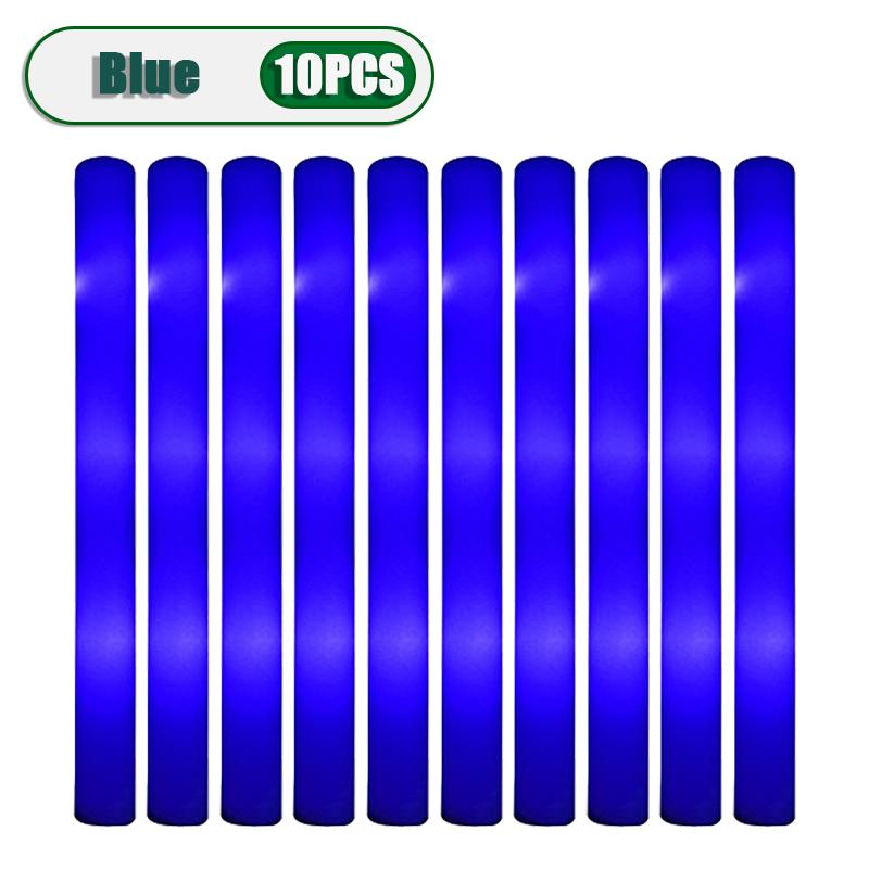 1-10PCS Glow Stick Music Festival Concert Support Glow Sticks Mardi Gras Party Supplies Festival Wedding Celebration Glow Sticks