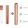 6 Pack Aluminum Metal Tube Conetainer,4.3 inch Metal Waterproof Storage Tube Container,Pocket-Sized Tube for Traveling