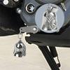 Ciondolo Campanellino Moto Vintage - Lega di Zinco, Suono Forte Portafortuna Collana/Portachiavi Resistente Migliora lo Stile, Ricordo Sicuro per la Guida