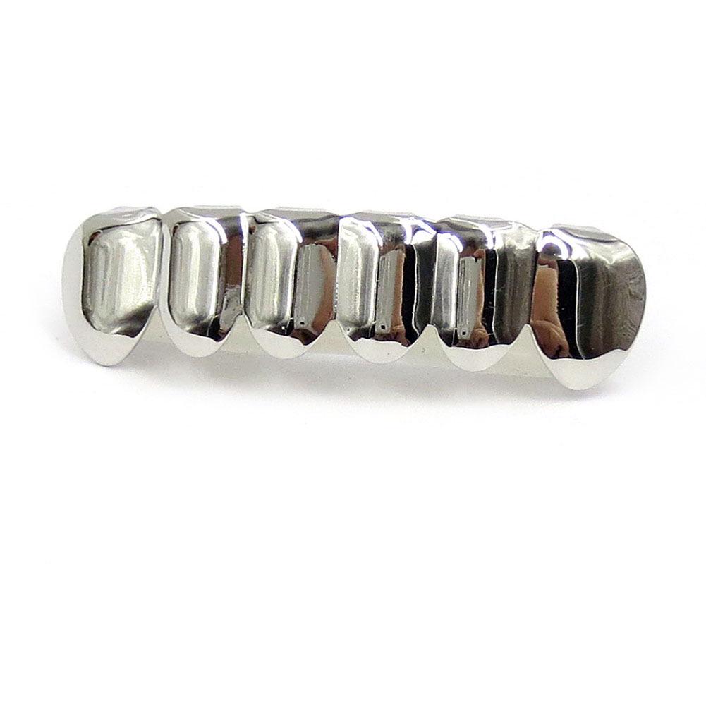 Gold-Plated Hip Hop Grillz - Twill Style