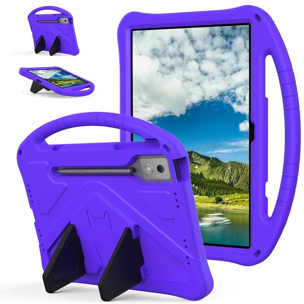 For Lenovo Idea Tab Pro (TB-373FU) Case EVA Tablet Cover with Handle Kickstand Children Friendly