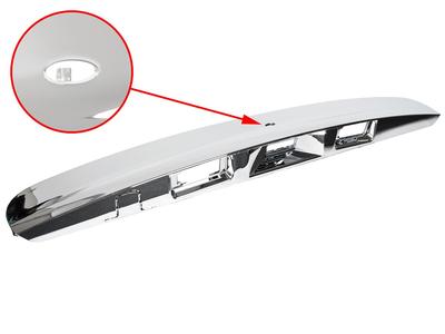 Nissan Qashqai J10 06-13 CHROME Tailgate Trim + SMART KEY Hole