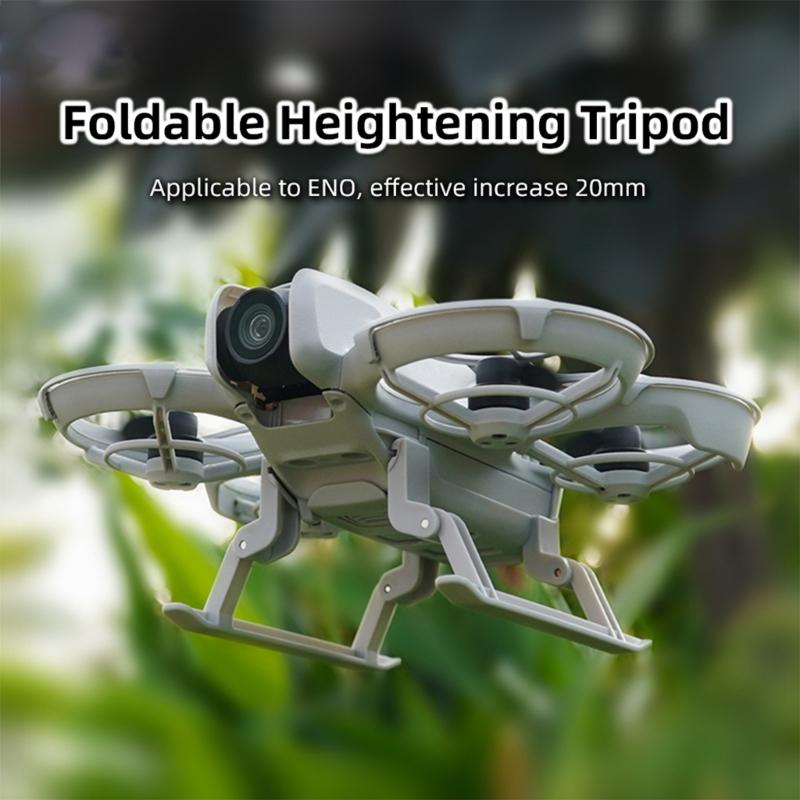 Heightened Landing Gear Landing Skids for Drones Foldable Support Legs with Screw Fixation Drones Accessories
