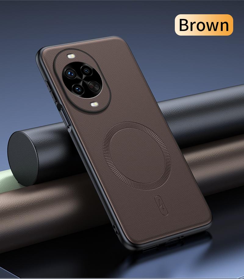 For Huawei Nova 14 Pro Case Magnetic Leather Shield Cover For Huawei Nova 14 Pro High Quality Anti-Fingerprint Non-Slip PC+TPU