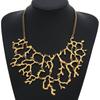 Fashion Unique Vintage Statement Splicing Tree Branch Necklace For Women Jewelry Punk Collar Choker Maxi Necklace Collier Femme