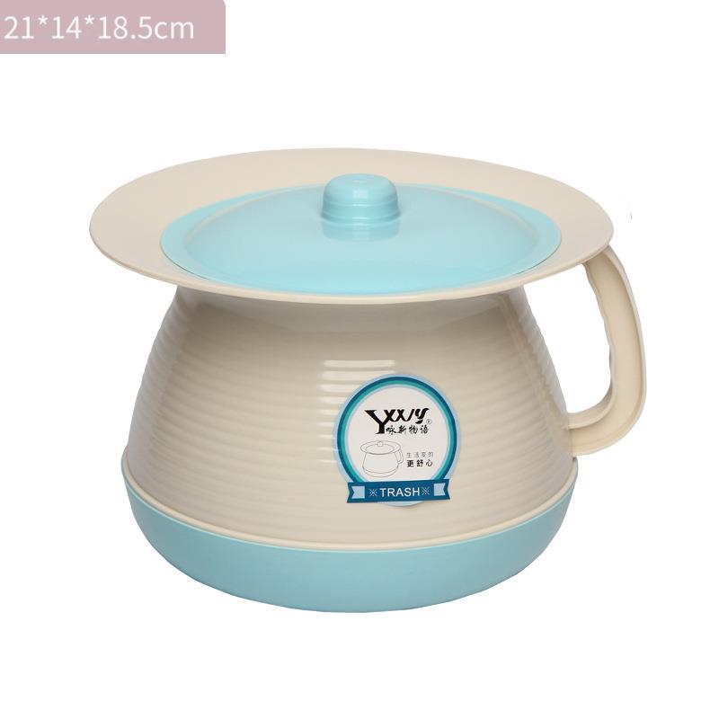 Maternity Urinal Bucket Home Use Odor Control Women's Bedroom Urinal Bottle Nighttime Urinal Female Urinal Basin with Lid