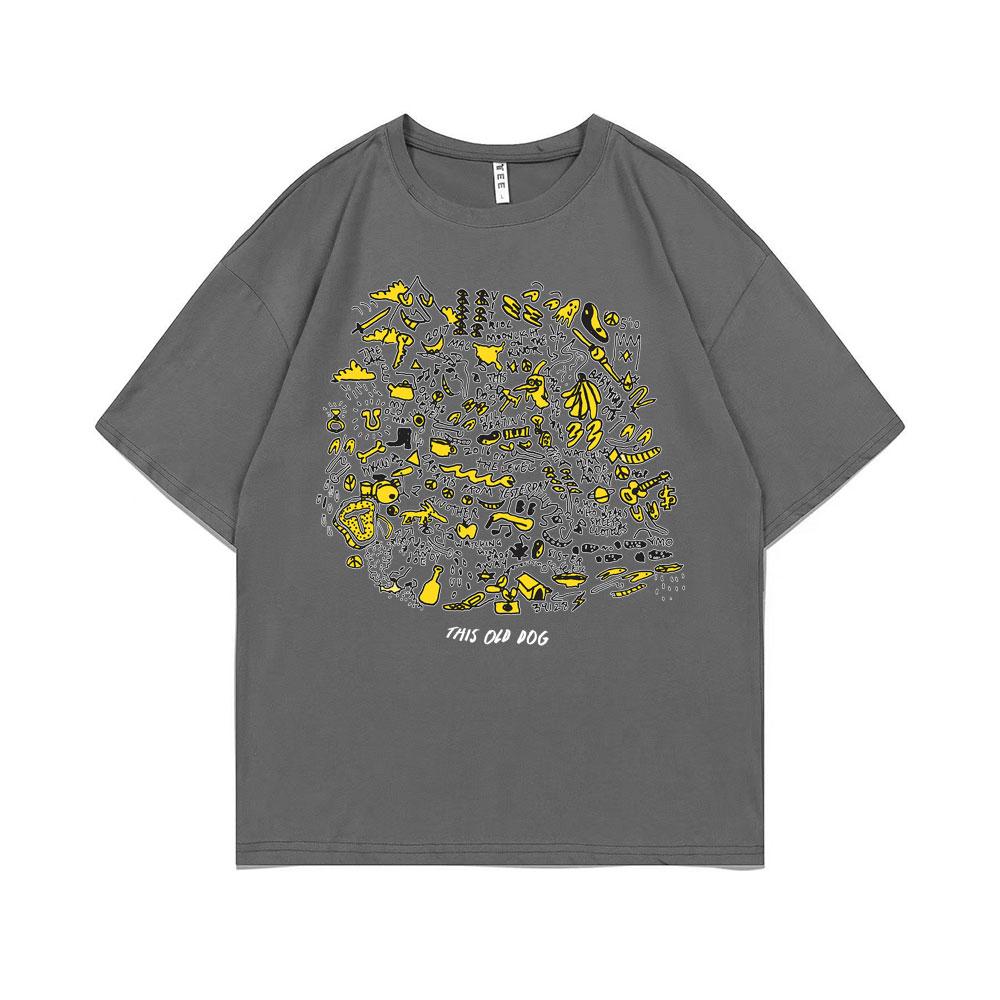 Singer Mac Demarco This Old Dog Album Graphic Tshirt Short Sleeve Men Women Vintage Oversized T-shirts Male Pop Music T Shirts