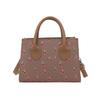 New Trendy Girl Handbag Fashi Commuter Cherry Pillow Bag Niche Printed Texture Shoulder Bag