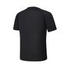 Fila Explore Series Solid Color Crew Neck Pullover Short Sleeve T-Shirt Men Tops Deep-Black A11M427115FBK