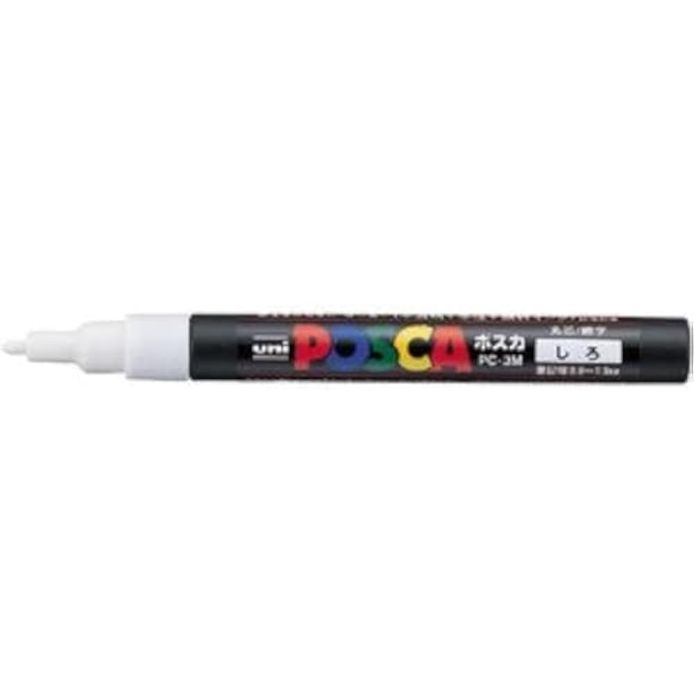 Mitsubishi Pencil Posca Fine Print White PC3M.1