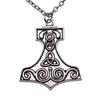 Witch Knot Pendant Necklace Wiccan Celtic Occult Protection Jewelry 45cm or 70cm long chain