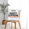 Marty Supreme Movie Square Pillow Cases Cushion Covers Vintage Zipper Decorative Pillowcover For Sofa 18"