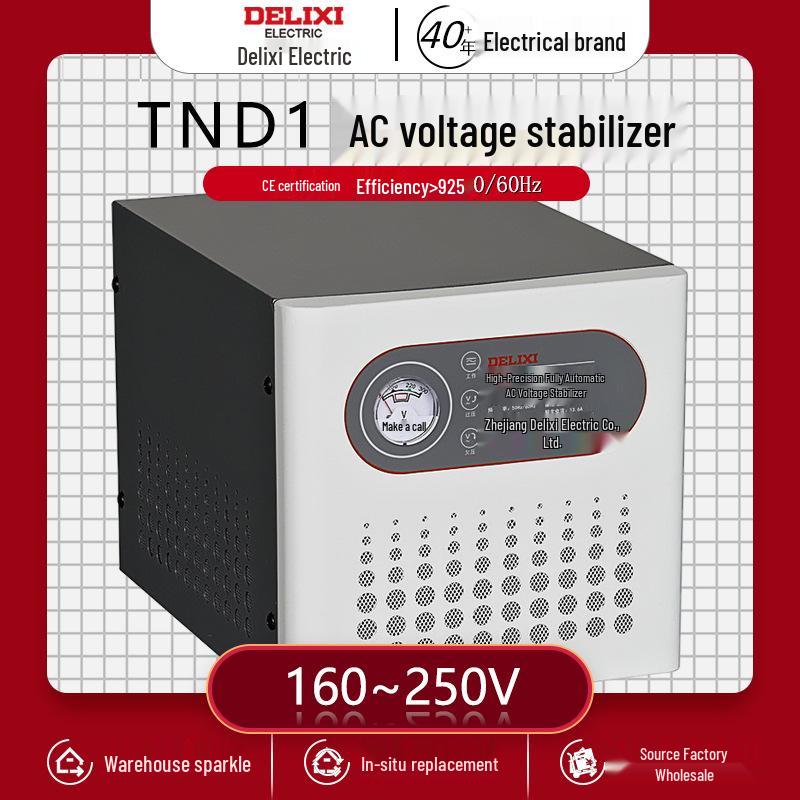 Однофазный стабилизатор напряжения DELIXI TND 3K 3000VA TND3K