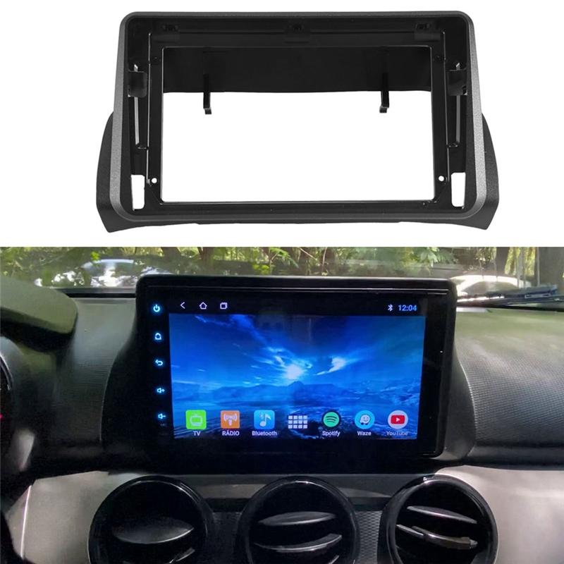 A03Z-9Inch Car Radio Frame Fascia Adapter Android Radio Dash Fitting Panel Kit For Fiat Argo LHD