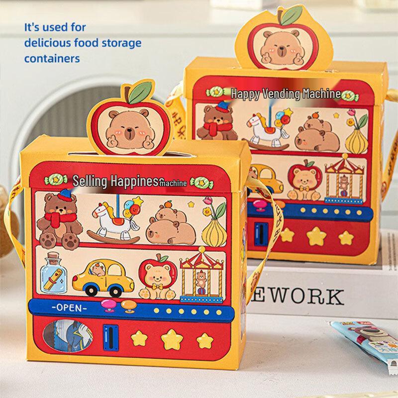 Happy Vending Machine Portable Gift Box