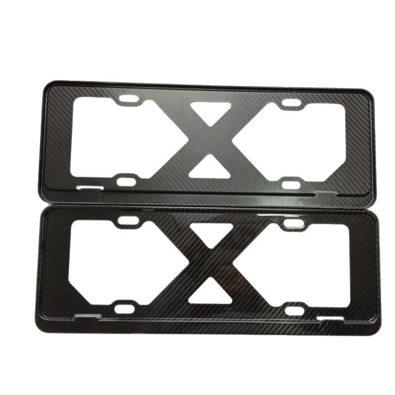 

Universal Real Carbon Fiber License Plate Frame for Blue and Green Plates Green Plate Carbon Fiber License Plate Frame Set
