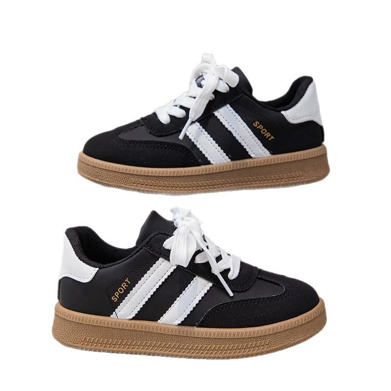 Kinder-Board-Schuhe neu 2025 Frühling und Herbst bequem moralische Erziehung Jungen und Mädchen Freizeitschuhe Mode Studenten