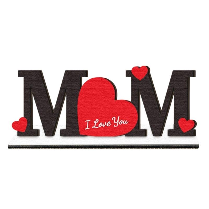 Mother s Day Sign Mother Day Table Top Decorations Happy Mothers Day Centerpieces Mothers Day Gift for Mom from Daughter