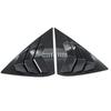 Carbon Fiber Rear Window Louvers for Sylphy 12-21 Mustang Models