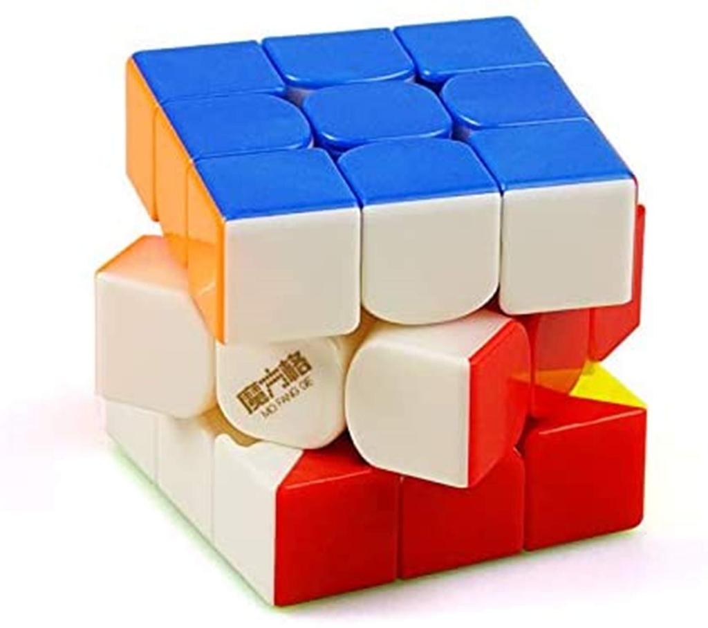 Bokefenuo QY Thunderclap V3 M 3x3 Bez nálepek MoFangGe Thunderclap V3 3x3x3 Magnetický