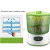 Bean Sprout Maker Intelligent Full Automatic 2 Layer Seed Sprouter Germination Machine For Home EU Plug 220V