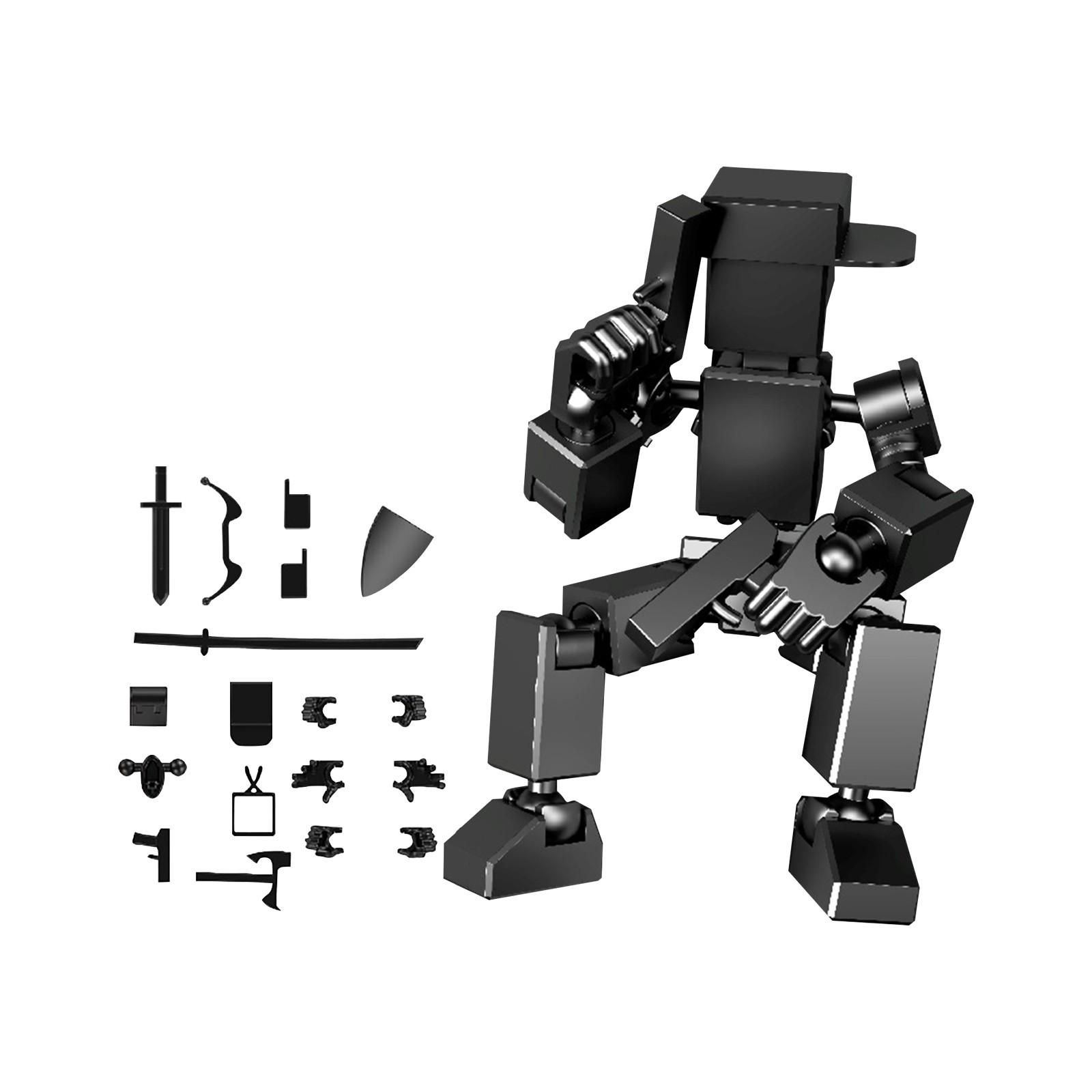 

3D-печатные шарнирные фигурки, игрушки для творческой сборки и декомпрессионные игрушки One Size чёрный