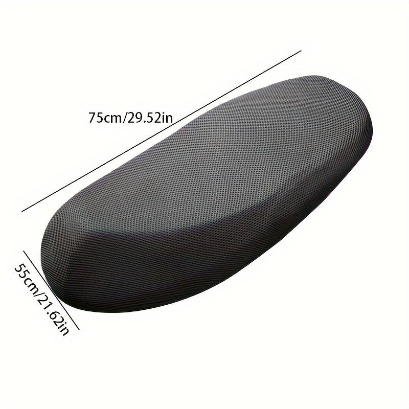 1pc Electric Bike Motorcycle Seat Cover, Thickened Breathable Mesh Universal Scooter Sunshade Cushion