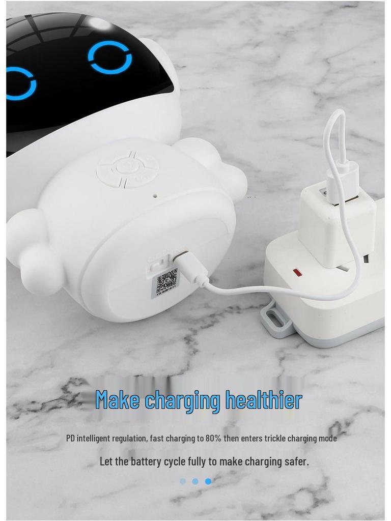 Smart AI Educational Robot - Children's Interactive Voice Learning Companion with WiFi
