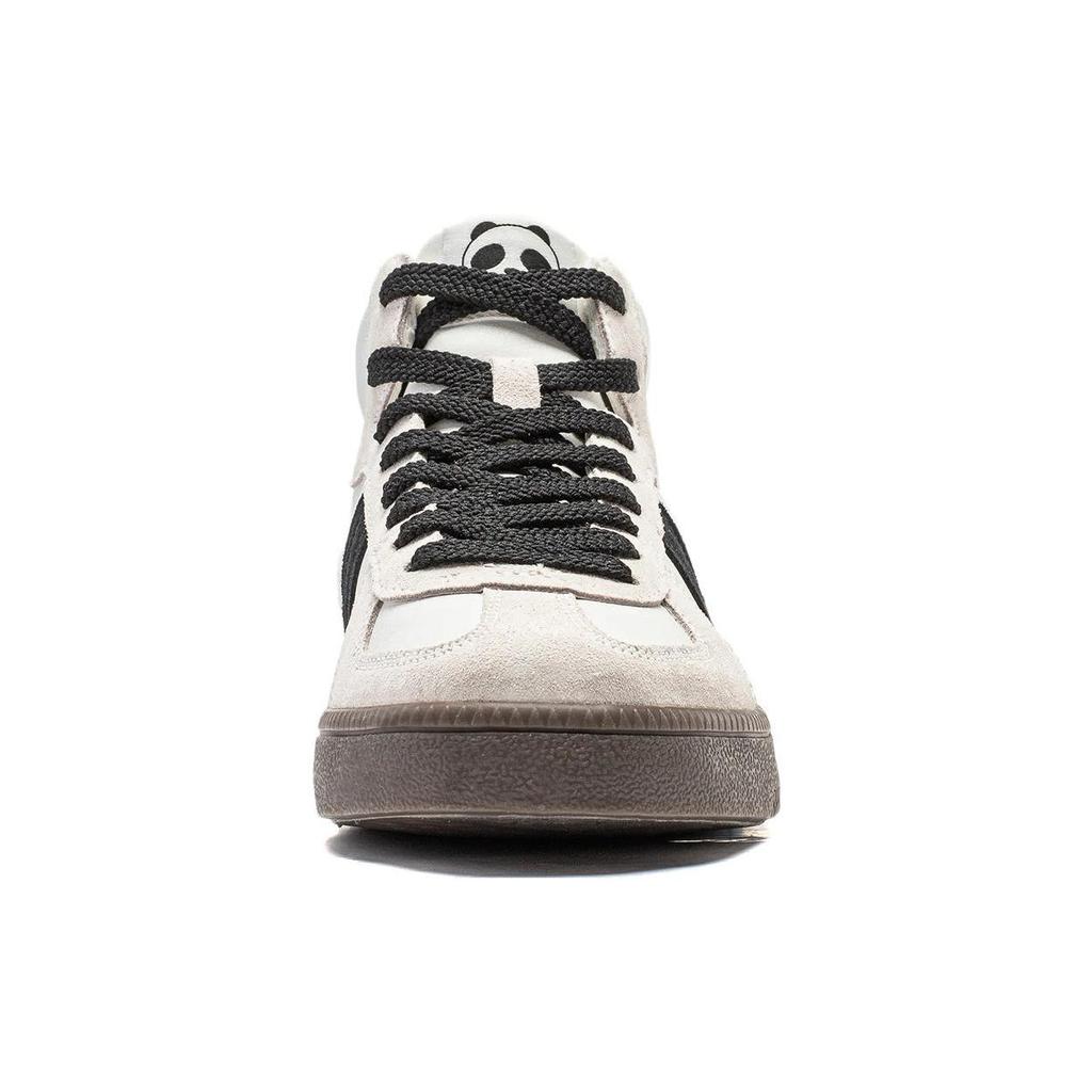 Li Ning Yunchuan HI Slip Resistant, Abrasion Resistant, Breathable High top Casual Shoes Women's Black White AGCT302-3