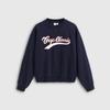 Gap Women's 2025 Autumn LOGO Appliqué Loose Baseball Jacket
