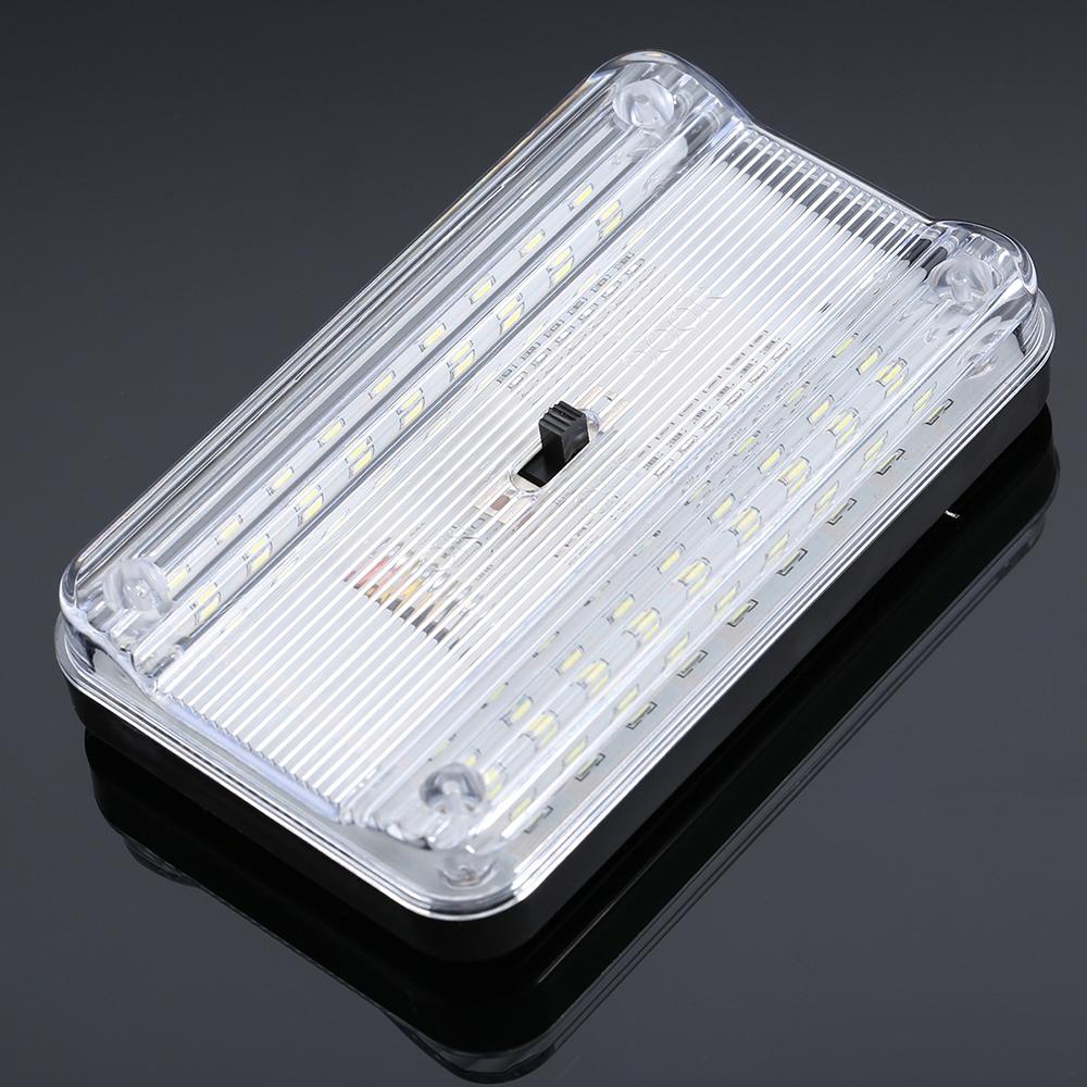 Car Led Light Practical 12v Car Interior Accessories Indoor Roof Light Durable Trunk Light Lamp Superbright Roof Light