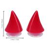 2PCS Motorcycle Helmet Cute Corner Rubber Horn Decoration Off-road Motorcycle Helmet Personalized Decoration
