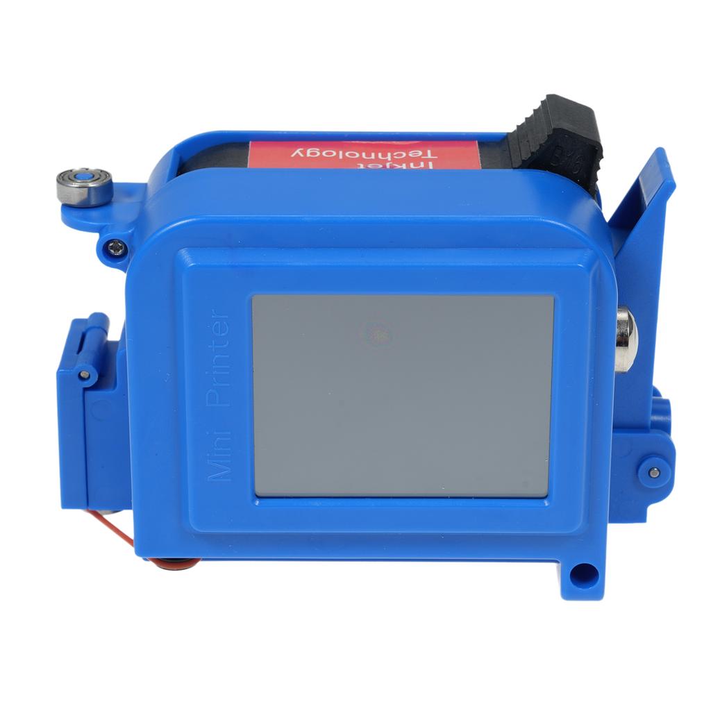 Mini Handheld Inkjet Printer with 2.4 Inch Touchscreen Intelligent Barcode Printer Support Logo