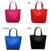 Classic Design Foldable Button Shopping Bag For Women Reusable Tote Pouch Handbag