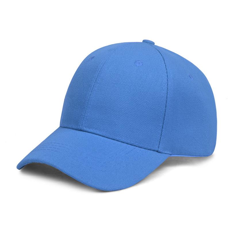 Maoqing Solid Color Duckbill Men's Sunshade Baseball Cap with Various Logos