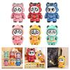 Lovely Panda Face Changing Doll Keychain Charm Fun And Eye Catching Designs Keyrings Accessory For All Ages