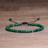 Adjustable Natural Turquoise Beaded Bracelet | Natural Stone, Perfect for Vacation & Gifts