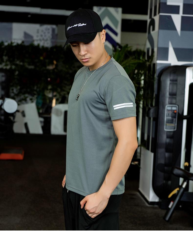 Men's Plus Size Quick-Dry T-Shirt: 5X-6X Short Sleeve Sportswear for Summer