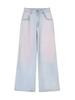 Pink Blue Design Vintage Baggy Loose Jeans Women Y2k Harajuku High Waist Denim Trousers Female Retro Fashion 90s Aesthetic Wide Pants Sreetwear