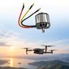 Model Hydraulic Systems Upgrades Motor, 5055 Brushless Motor External-Rotor Component with Connectors for Remote Pump Drive Builds