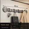 Sucker Wall Mount Hook Rack With Strong Adhesive For Bathroom And Home Storage