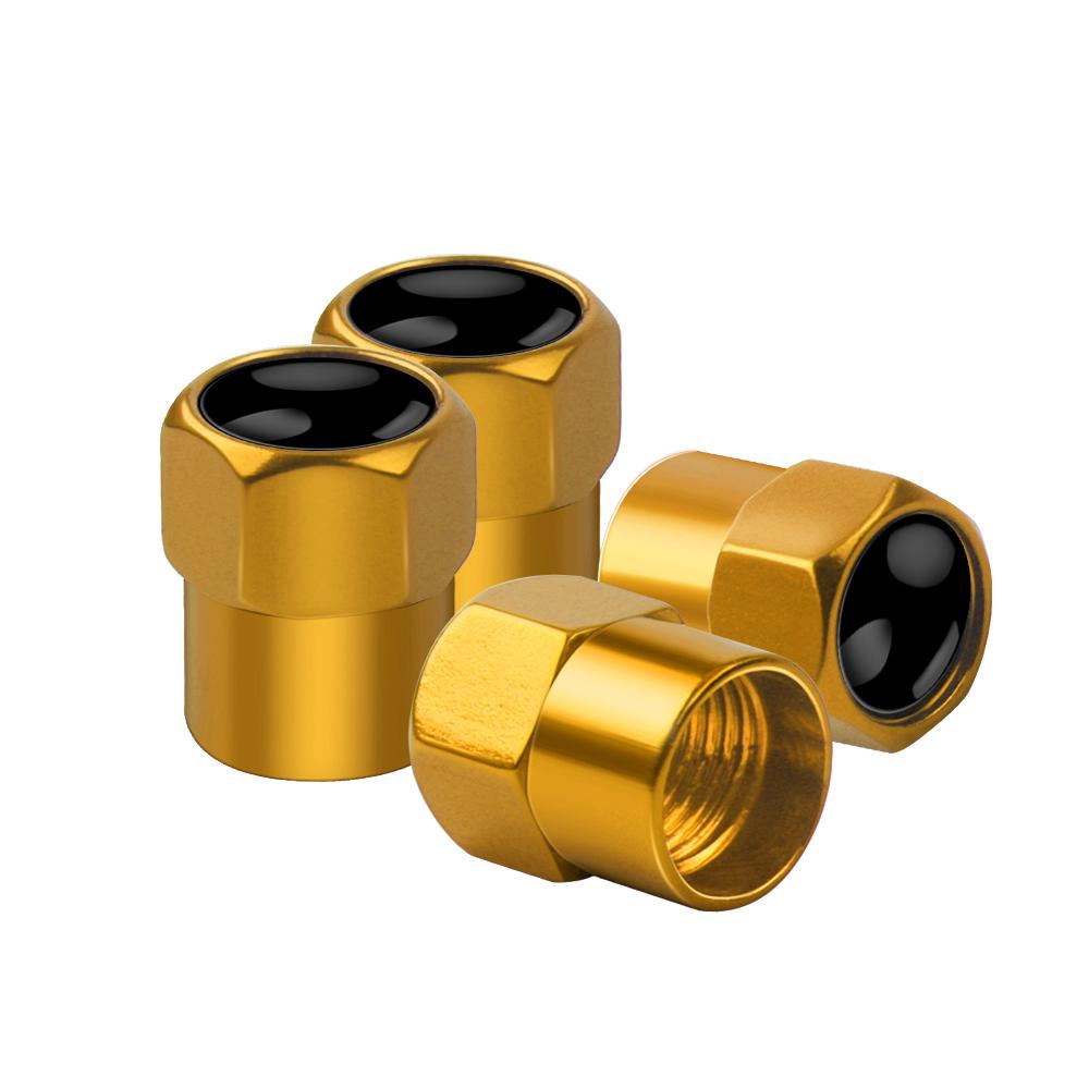 4Pcs Aluminum Car Wheel Tire Valve Caps Tyre Dust Cover Accessories For Lexus RX400h LX570 GX460 GX IS250 LX600 UX250h RX350 RX