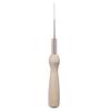5 Pieces Wood Felting Handle Holder with Needles DIY Crafting Felt Needlework Tool Handicraft Accessory Professional