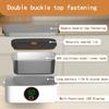 Portable Wireless Heated Lunch Box for Adults, 16000mAh Rechargeable, 1000ml, Ideal for Travel, Outdoor, Office