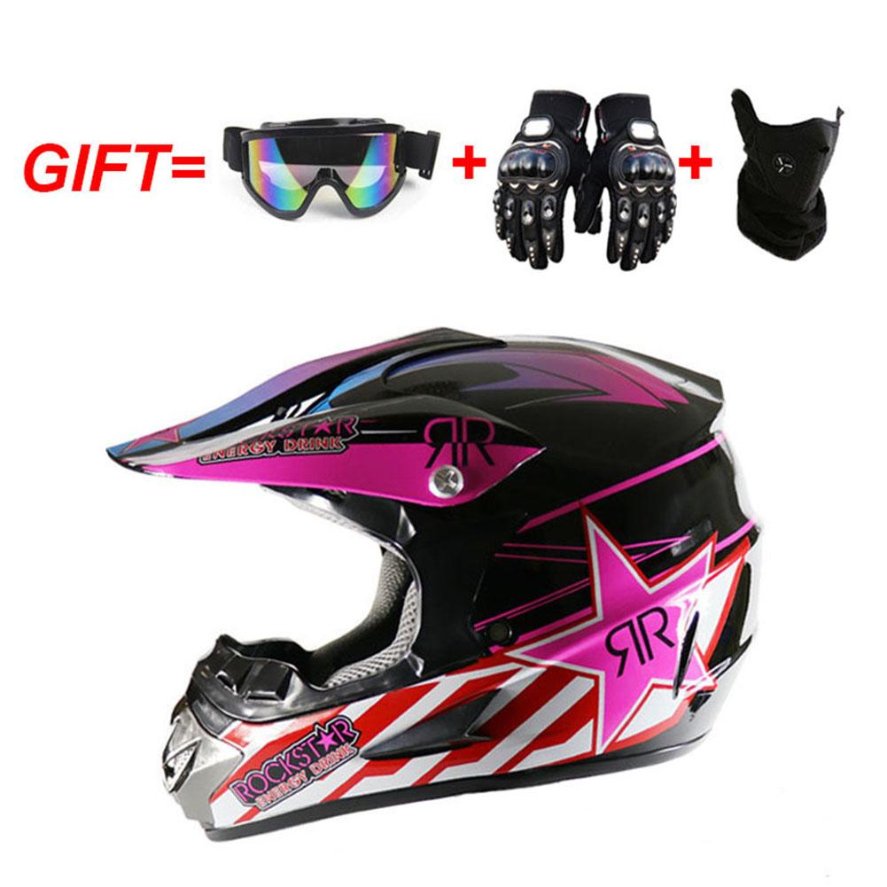 Off-road Motorcycle Helmet Full Covered Engineering Plastic Helmet