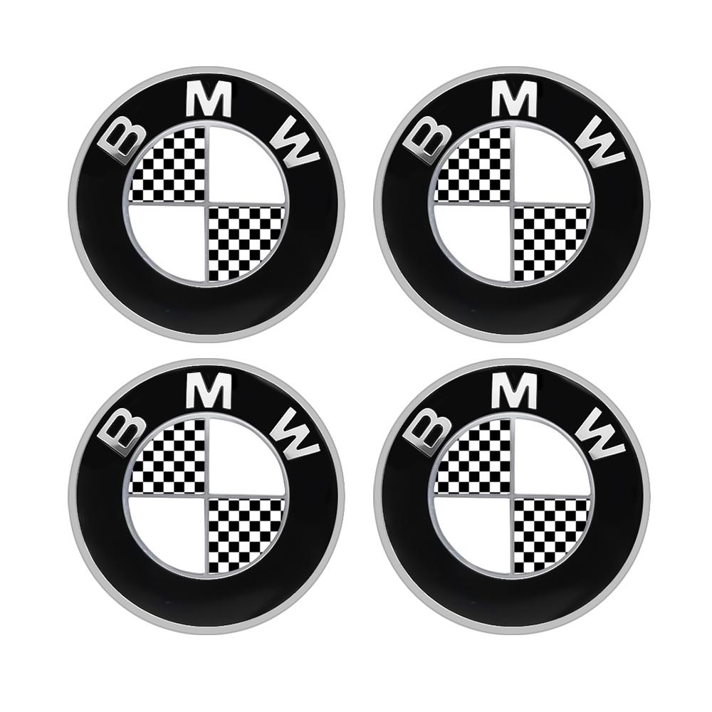 For BMW Se E87 4Pcs 56/60/63/68mm Auto Wheel Center Hub Cover Car Hub Caps Sticker For BMW M M3 M5 M4 F10 F30 F20 E28 E36 Performance X1 X2 X5