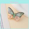 Shell Butterfly Brooch Handmade Craft With Dual Use For Fashion Accessories